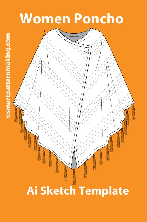 10 women's Tops/ Shirt Types: Fashion Sketch and Vector Illustrations, Flat Sketch Front and Back View Template Included