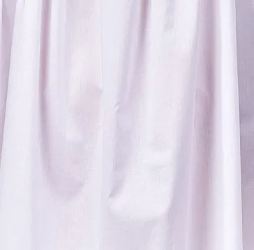 1203 -  Short gown with lace yoke