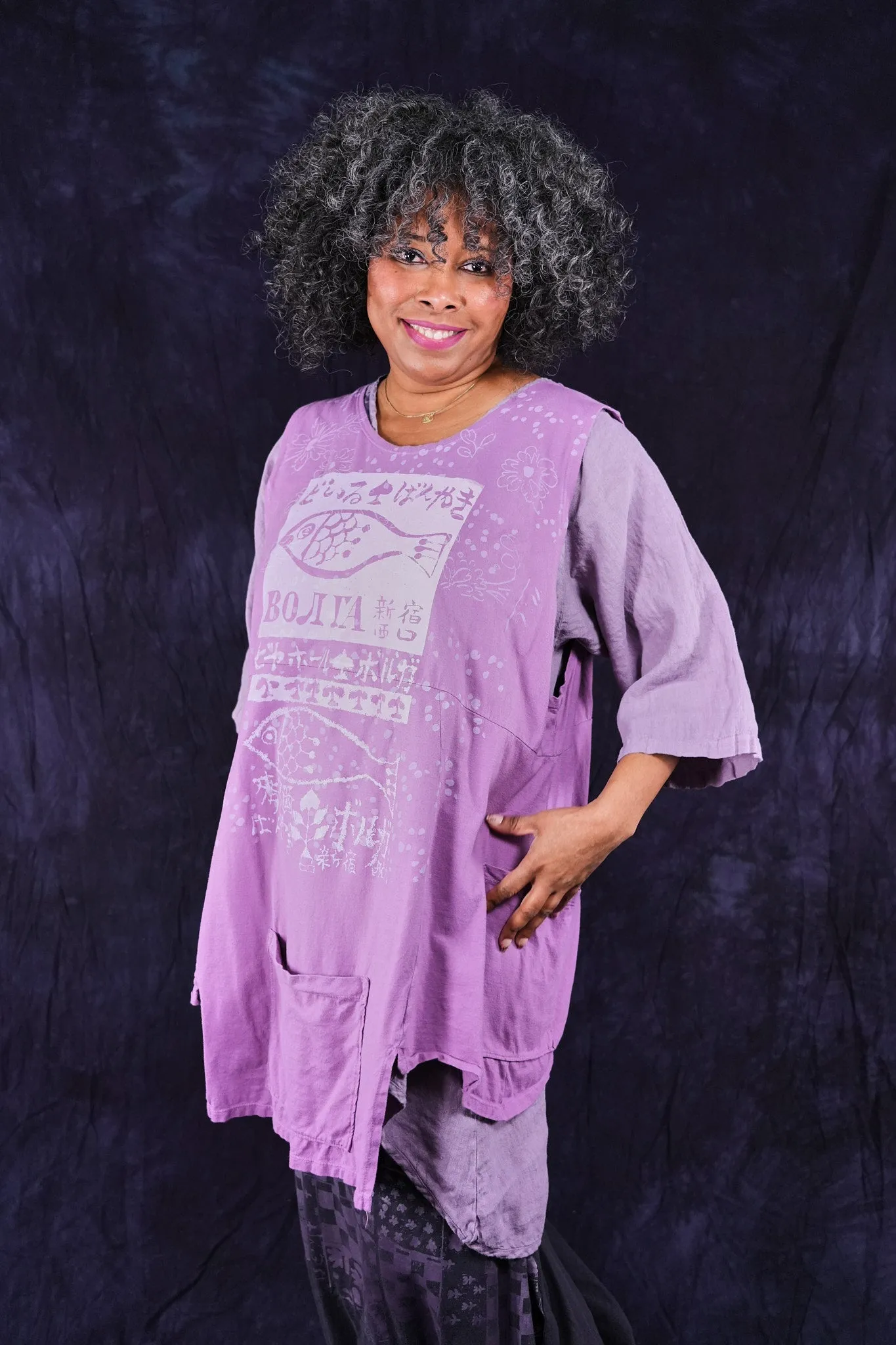 1437 Flower Pot Top Orchid-P