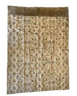 18th Century French Silk Hanging, Late Louis XV