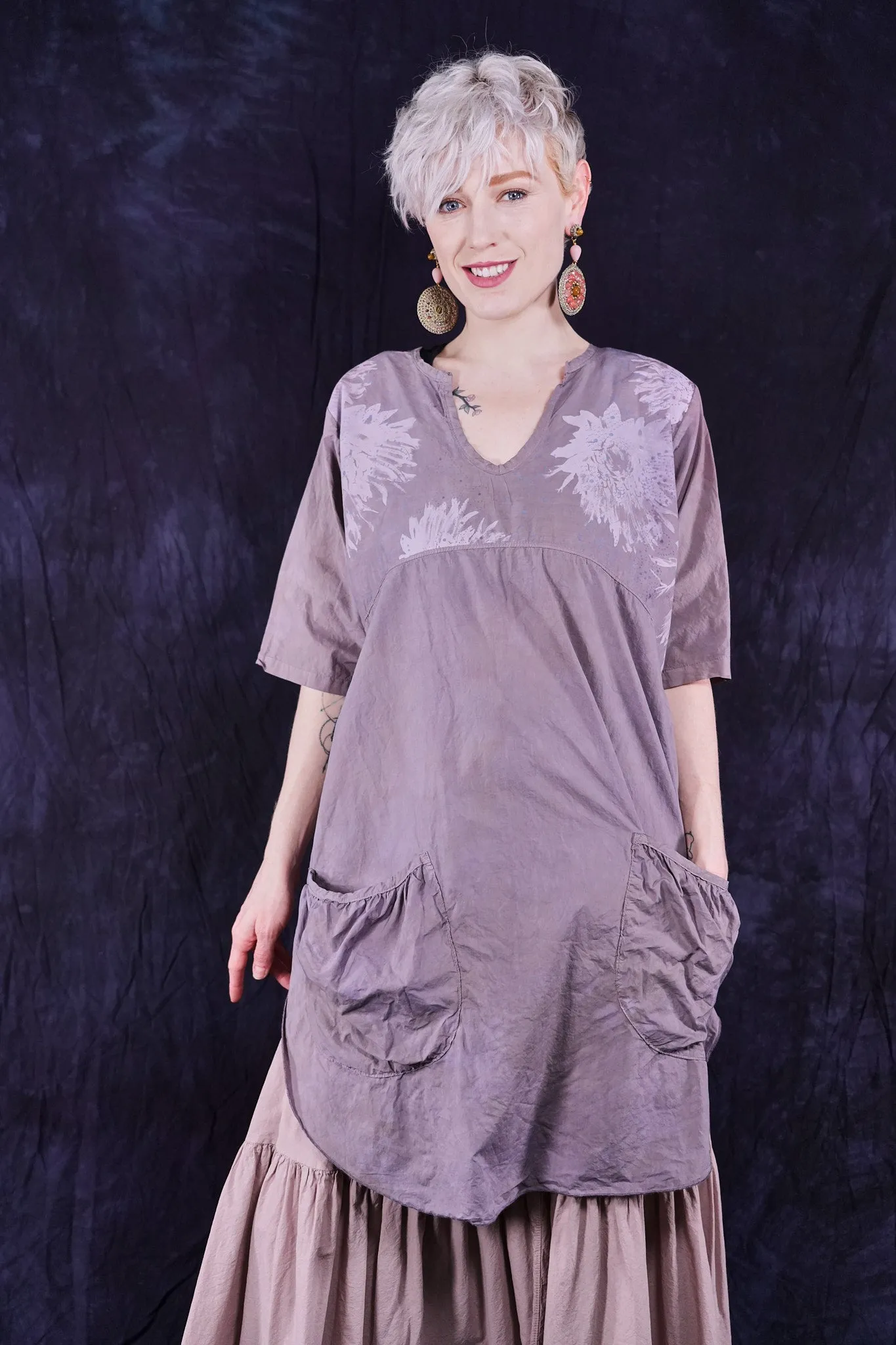 2310 Hi/Lo Tunic Dress Vintage-P