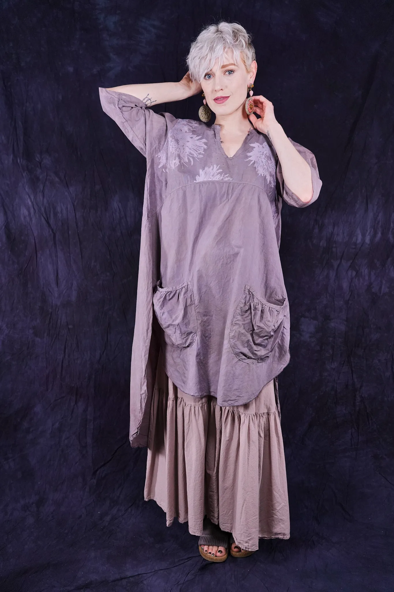 2310 Hi/Lo Tunic Dress Vintage-P