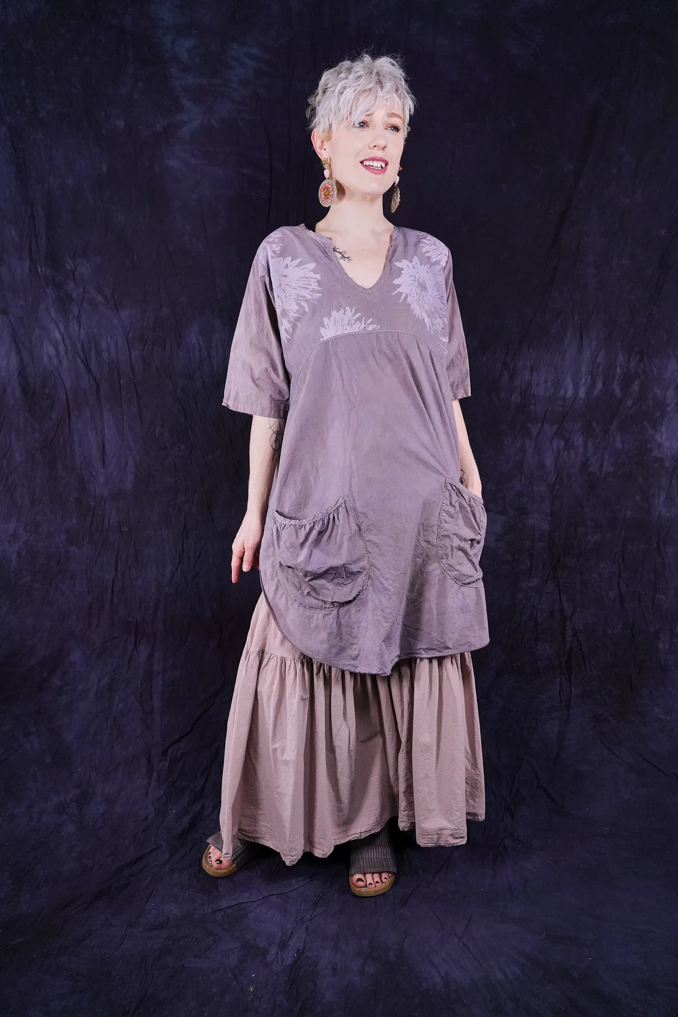 2310 Hi/Lo Tunic Dress Vintage-P