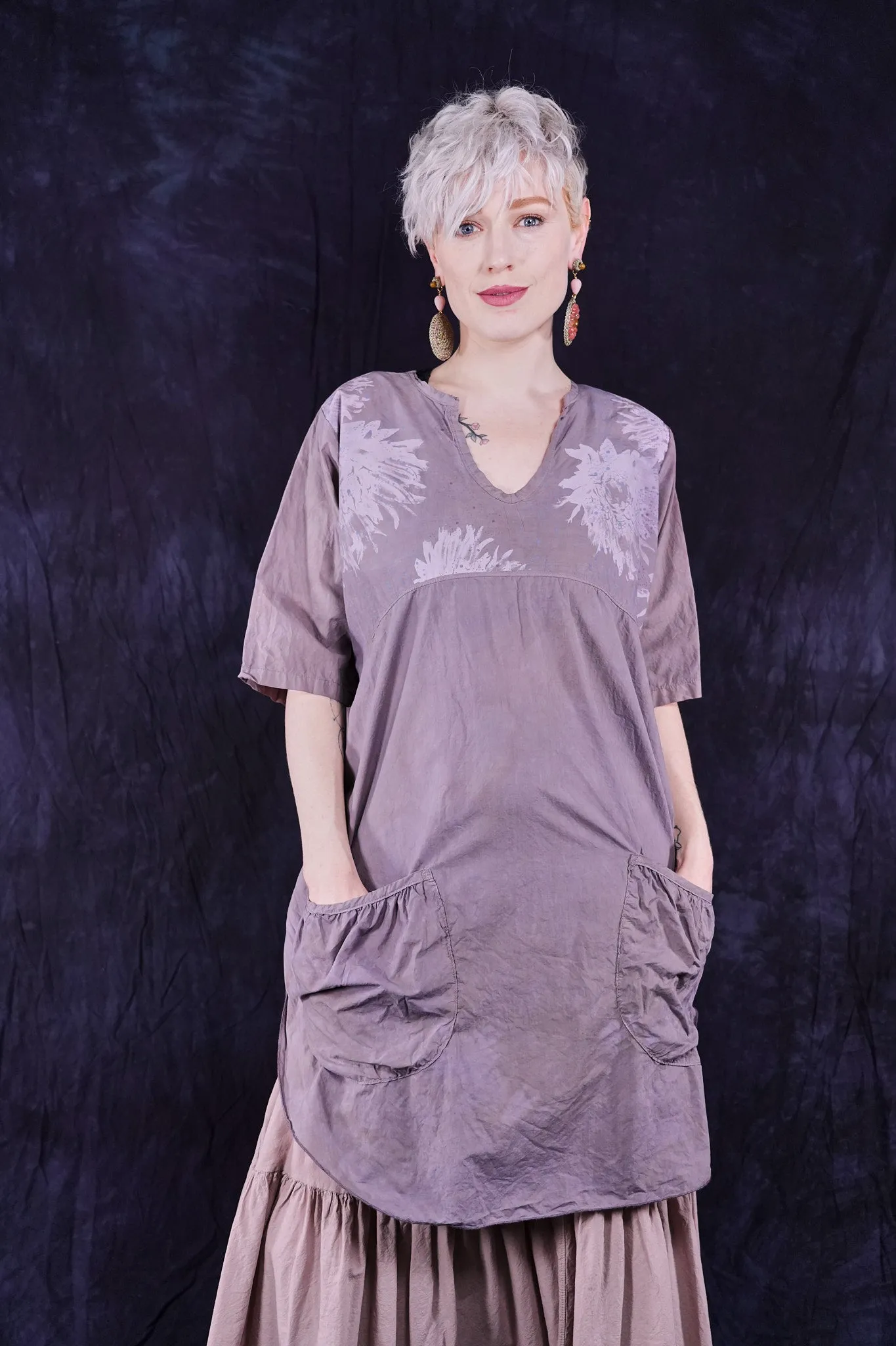 2310 Hi/Lo Tunic Dress Vintage-P