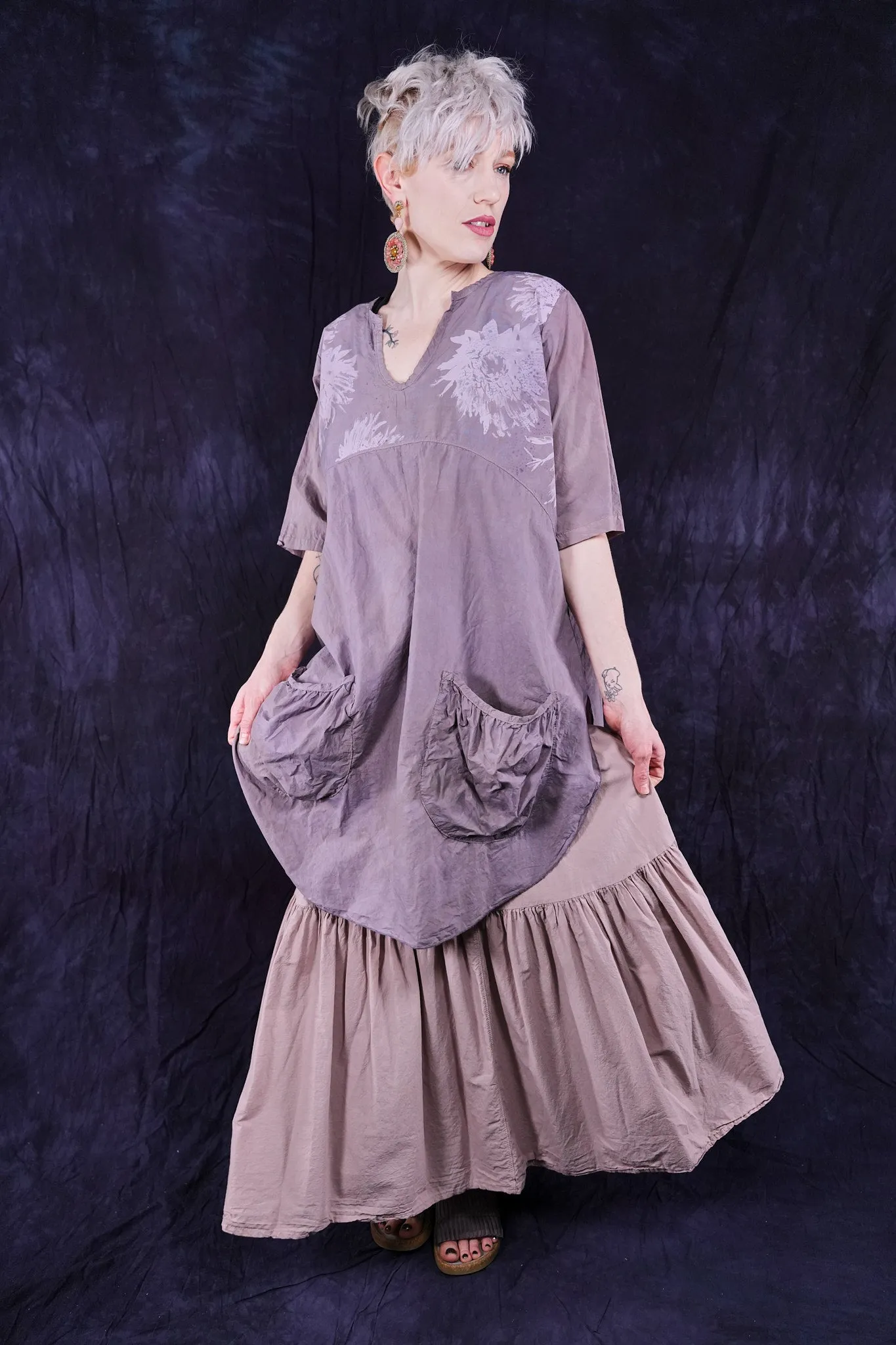2310 Hi/Lo Tunic Dress Vintage-P