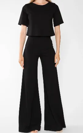 2Ponte Wide Leg Pant 1015
