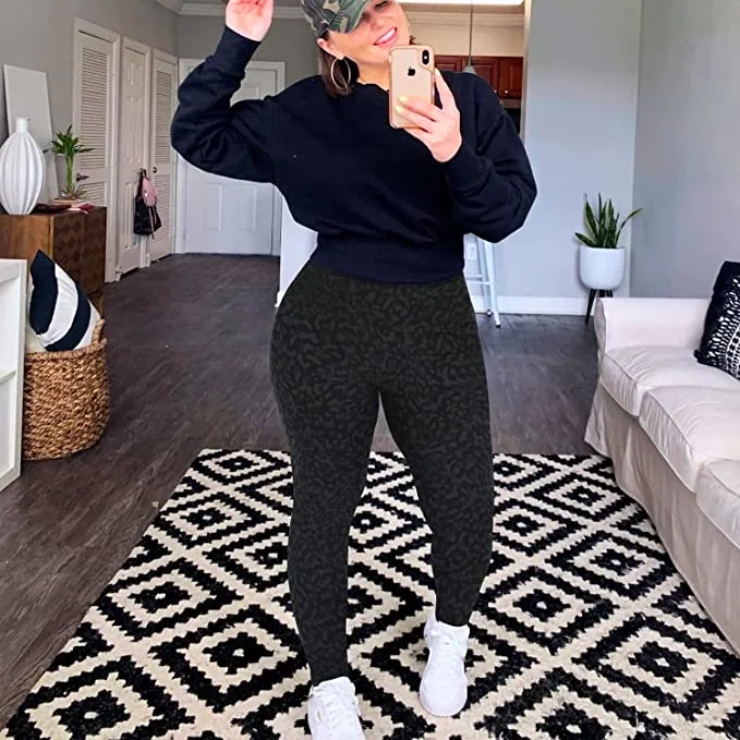 3 Pack Cool Set Plus Size Leggings with Pockets for Women