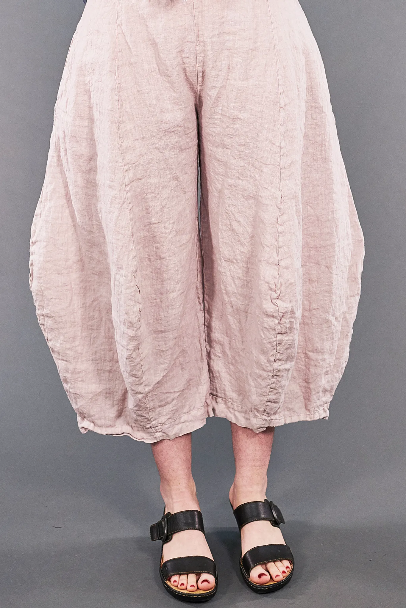 3187 3D Linen Crop Malva-U