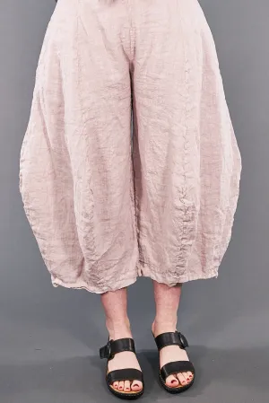 3187 3D Linen Crop Malva-U