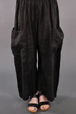 3215 Dawn Linen Pant Magpie Black-U
