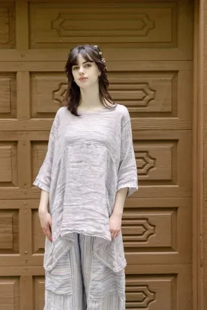 3240 Multi Stripe Linen Mojo Pearl Smoke