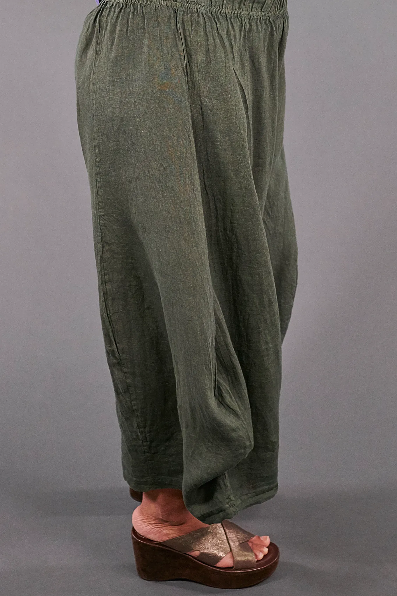 3296 Crop Linen Billow-Piper-U