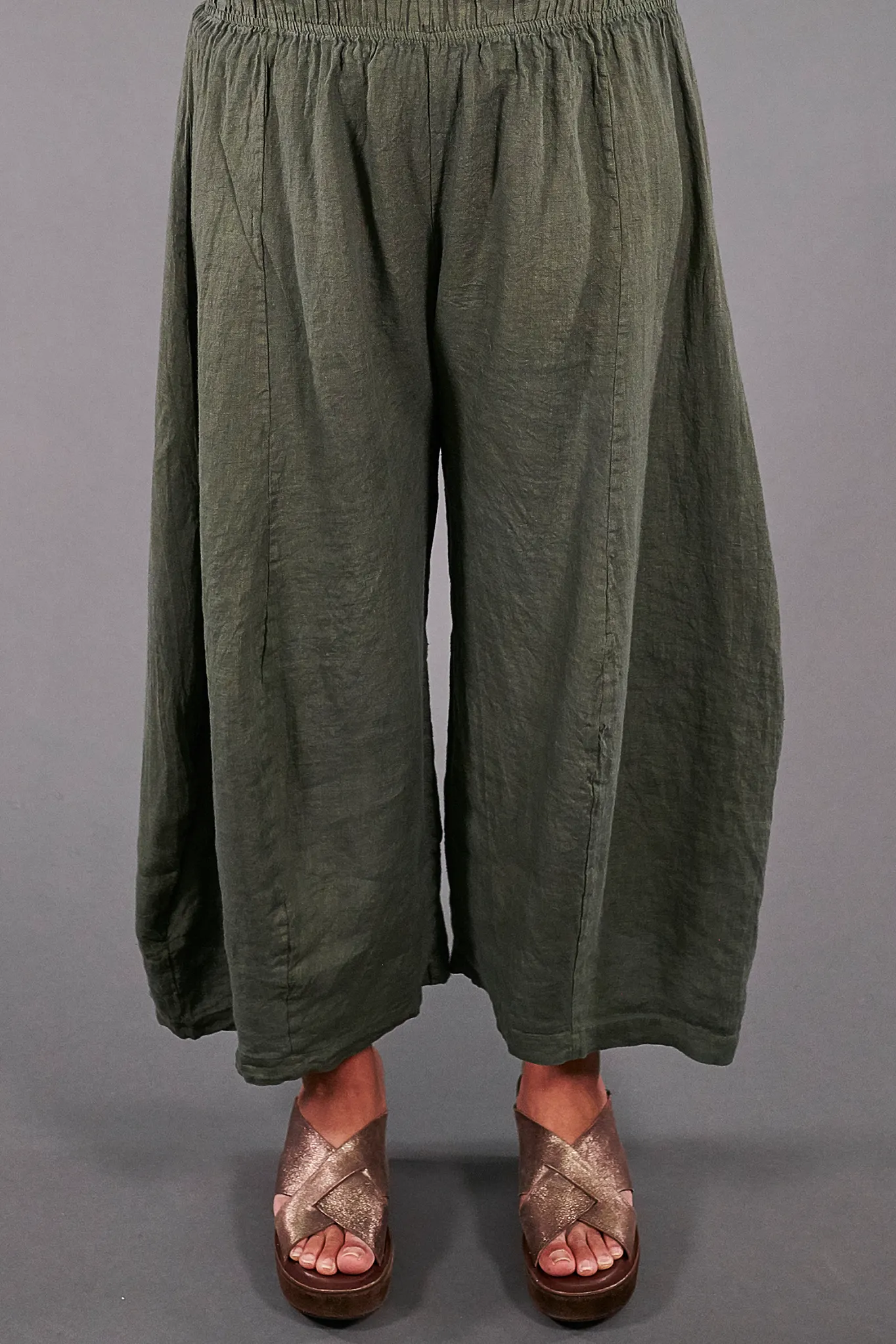 3296 Crop Linen Billow-Piper-U