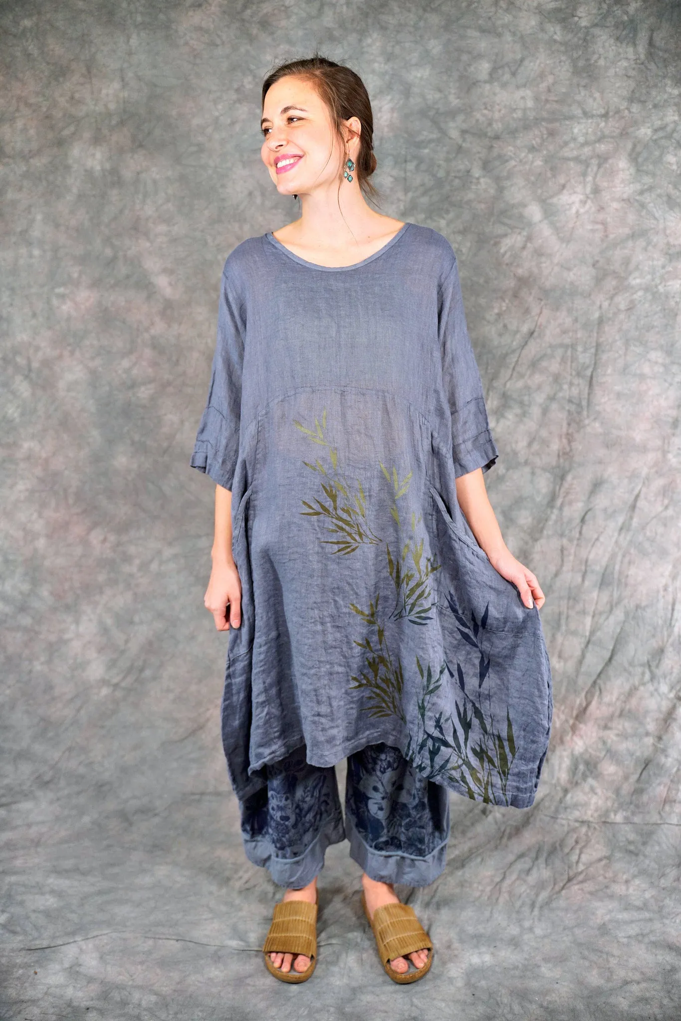 7114 Wave Dress River Mist-P