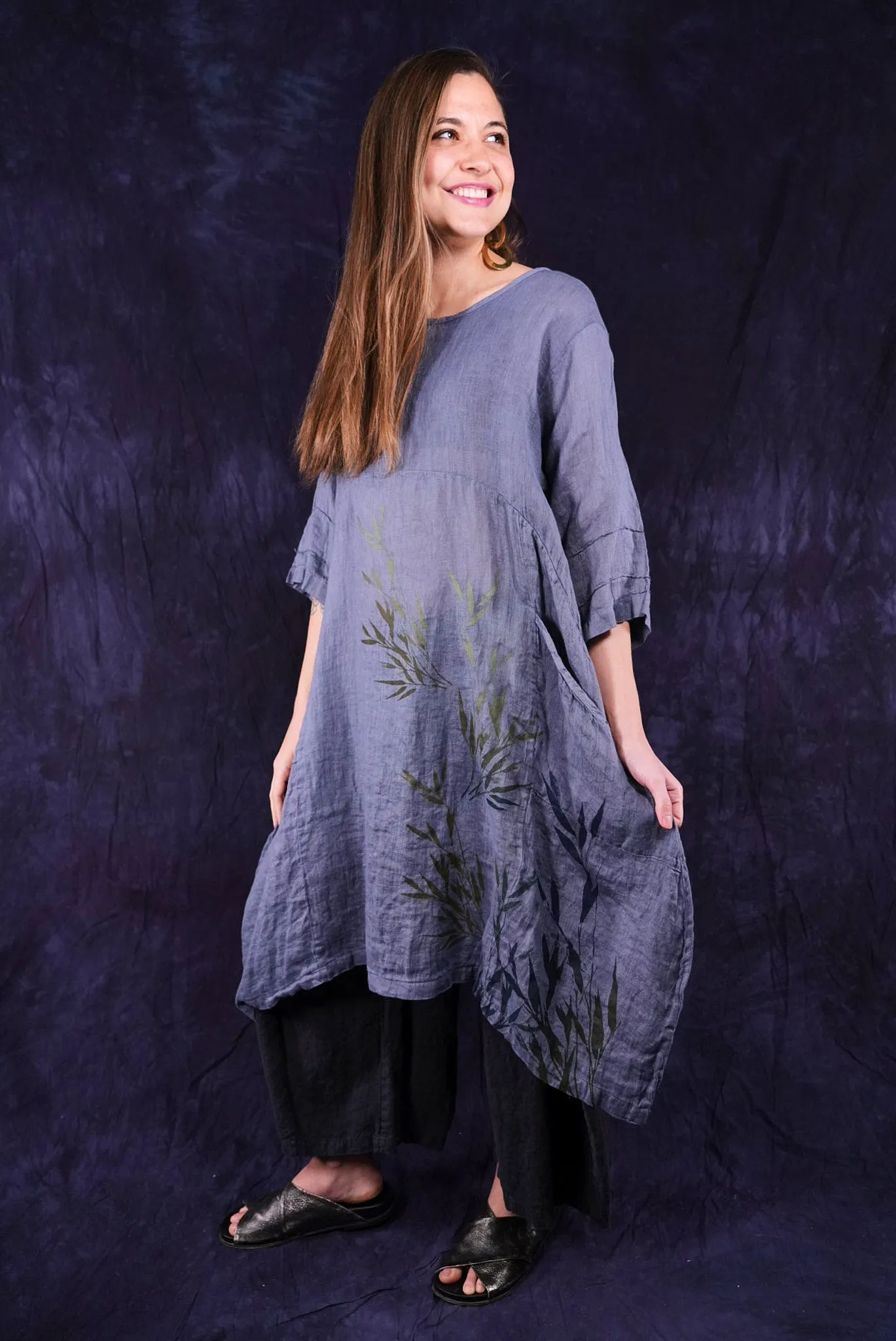 7114 Wave Dress River Mist-P