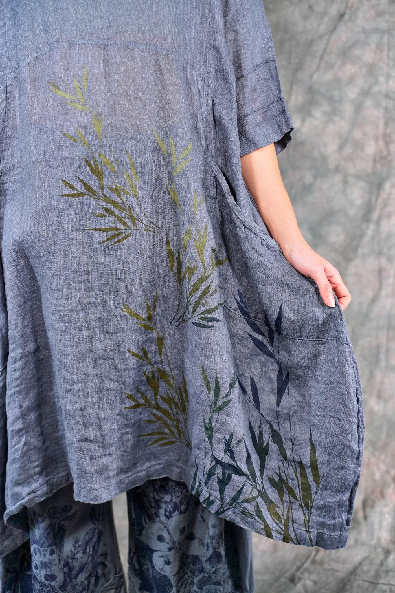 7114 Wave Dress River Mist-P