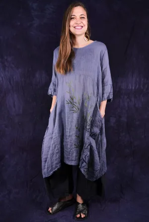 7114 Wave Dress River Mist-P