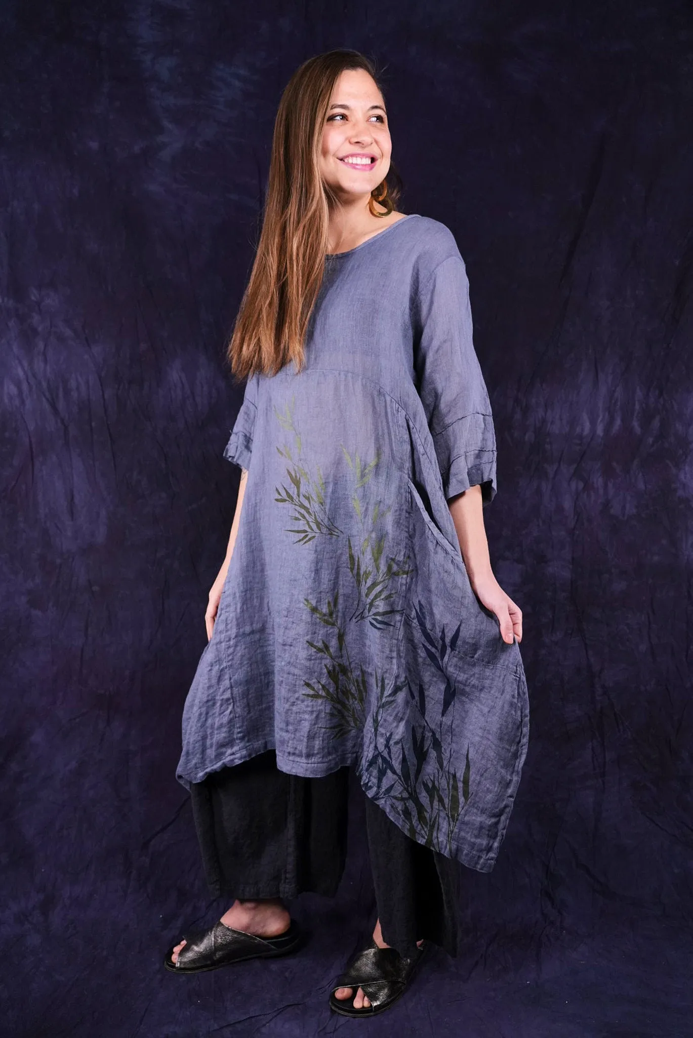 7114 Wave Dress River Mist-P