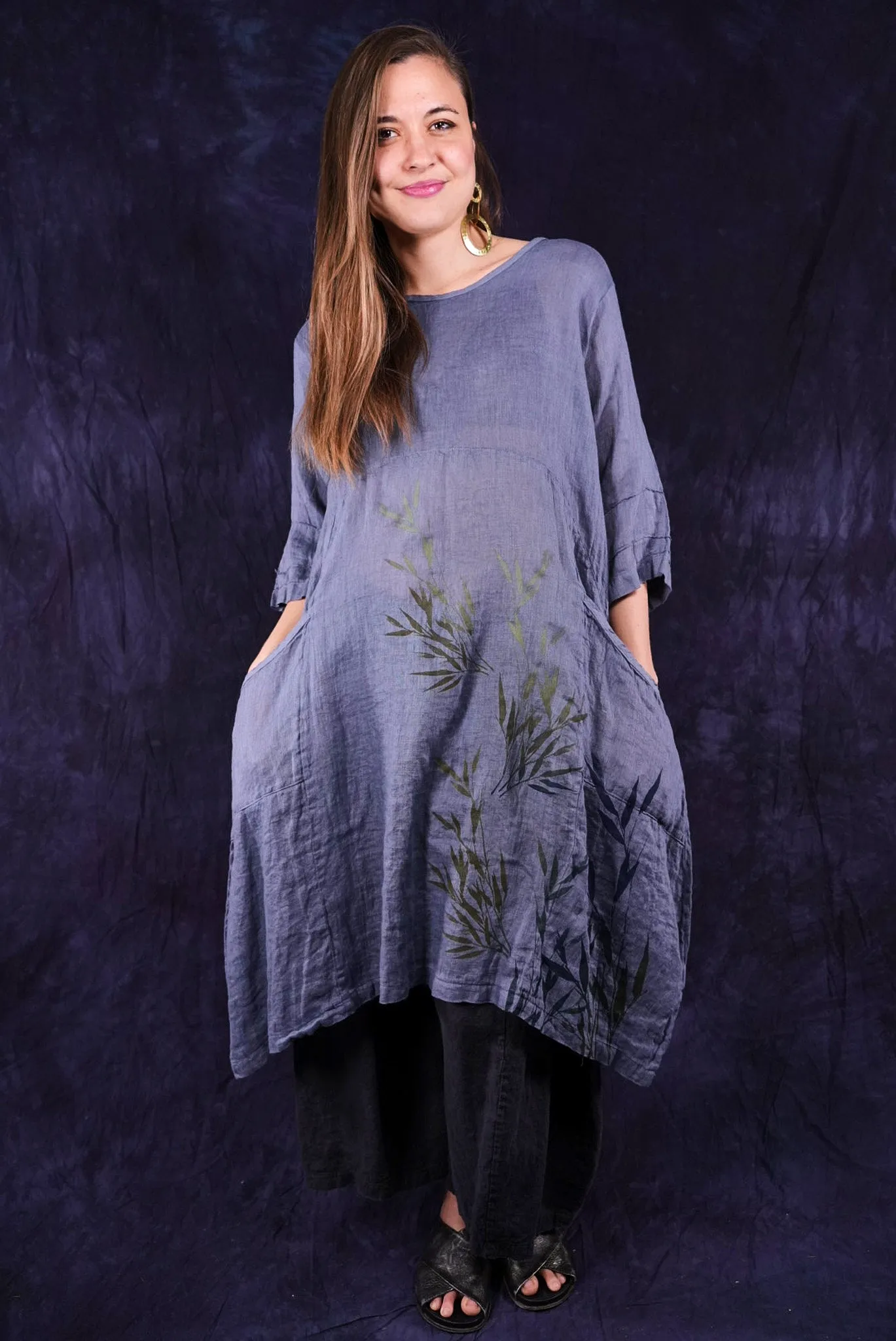 7114 Wave Dress River Mist-P