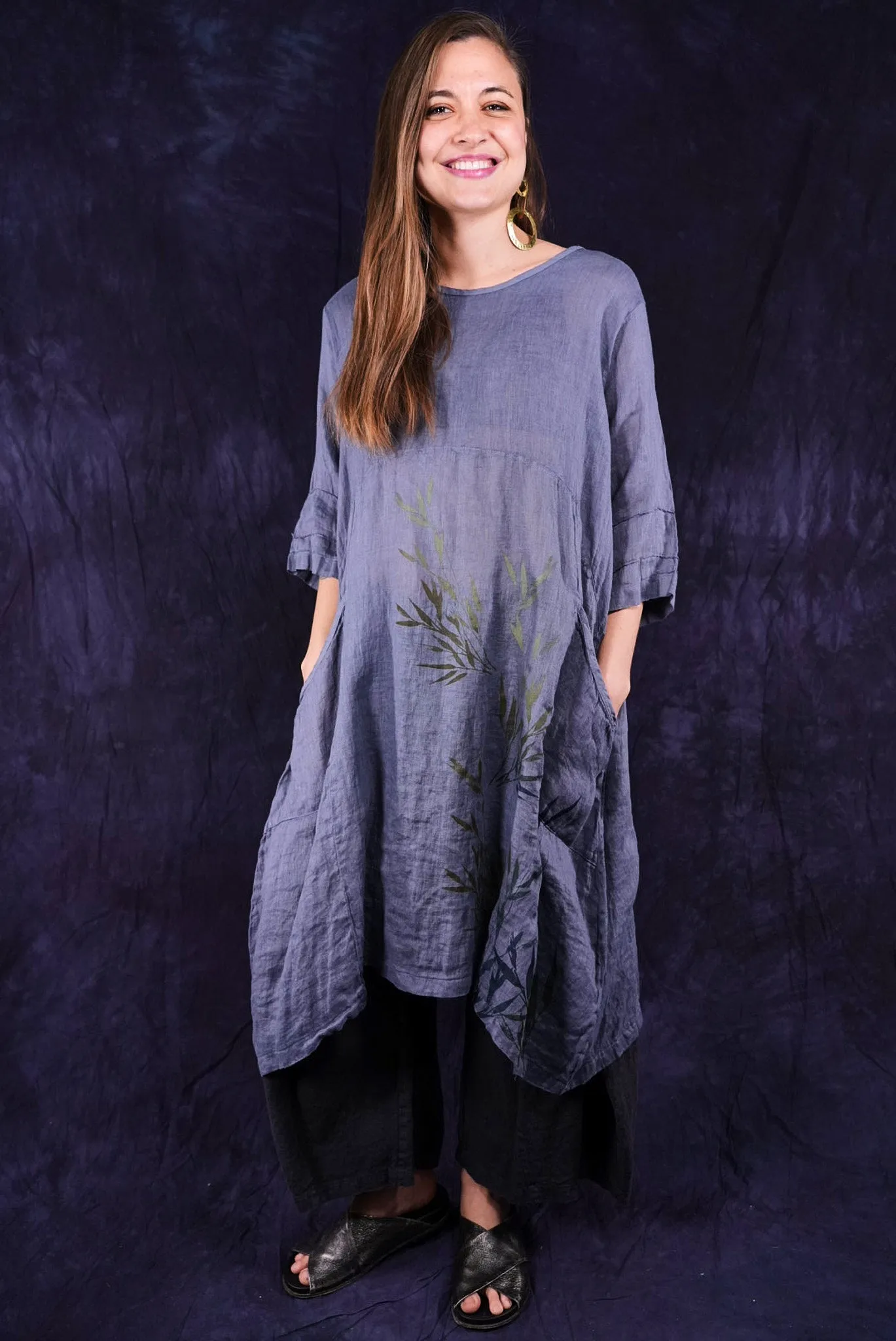 7114 Wave Dress River Mist-P