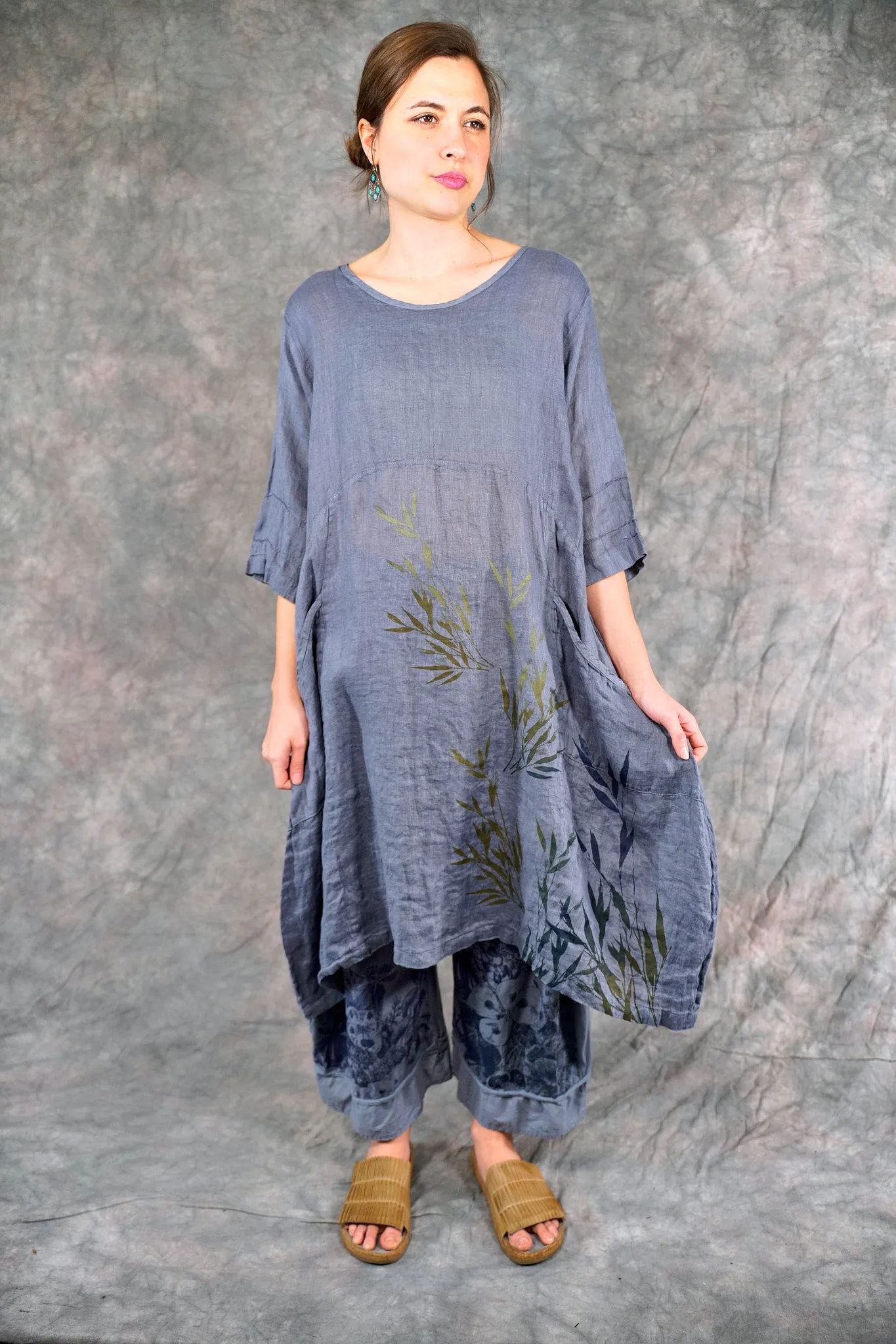 7114 Wave Dress River Mist-P