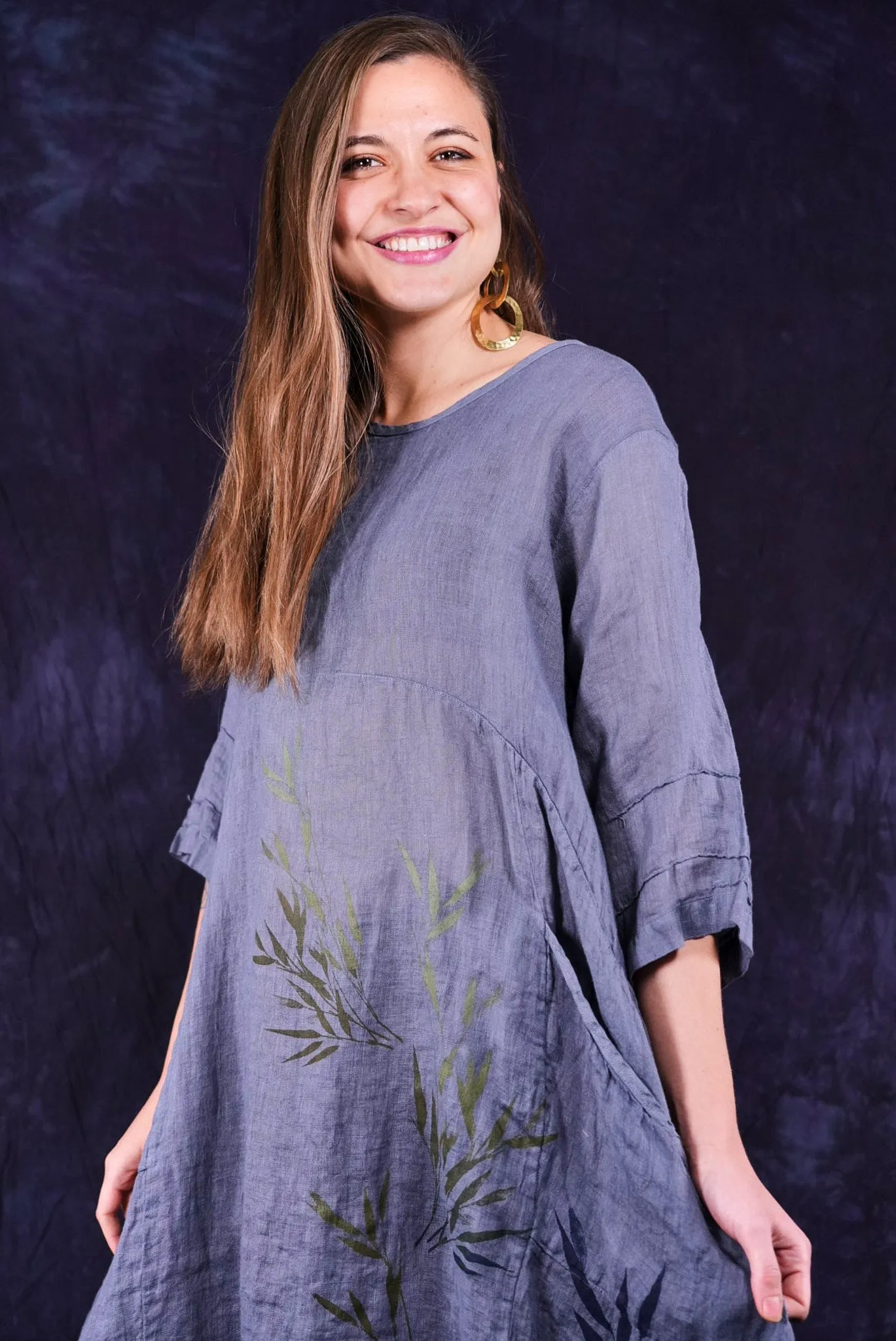 7114 Wave Dress River Mist-P