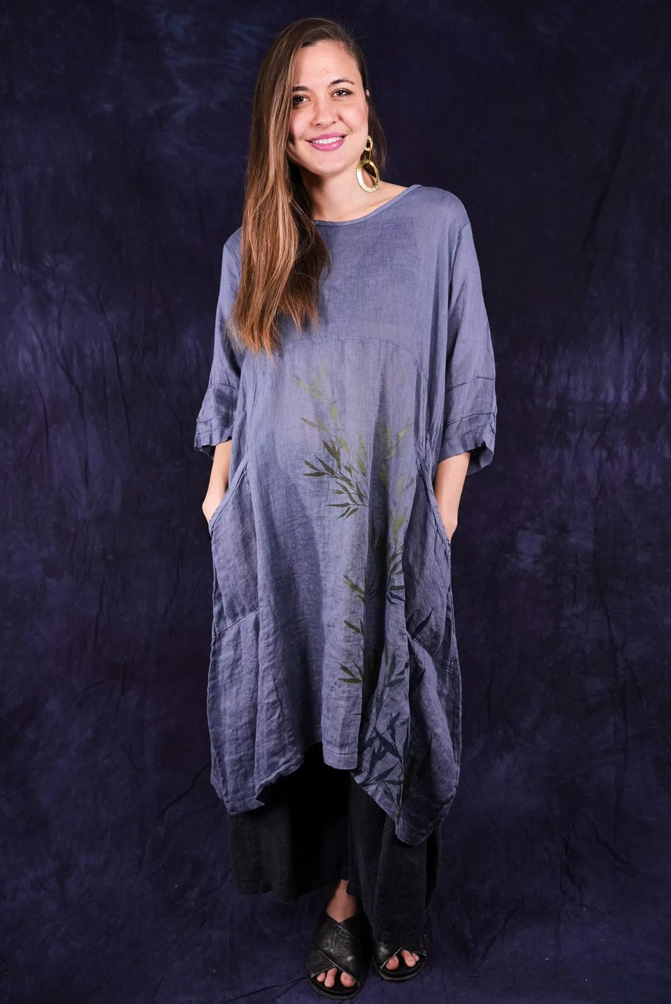 7114 Wave Dress River Mist-P