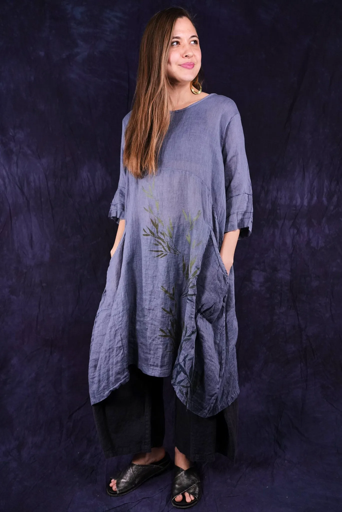 7114 Wave Dress River Mist-P