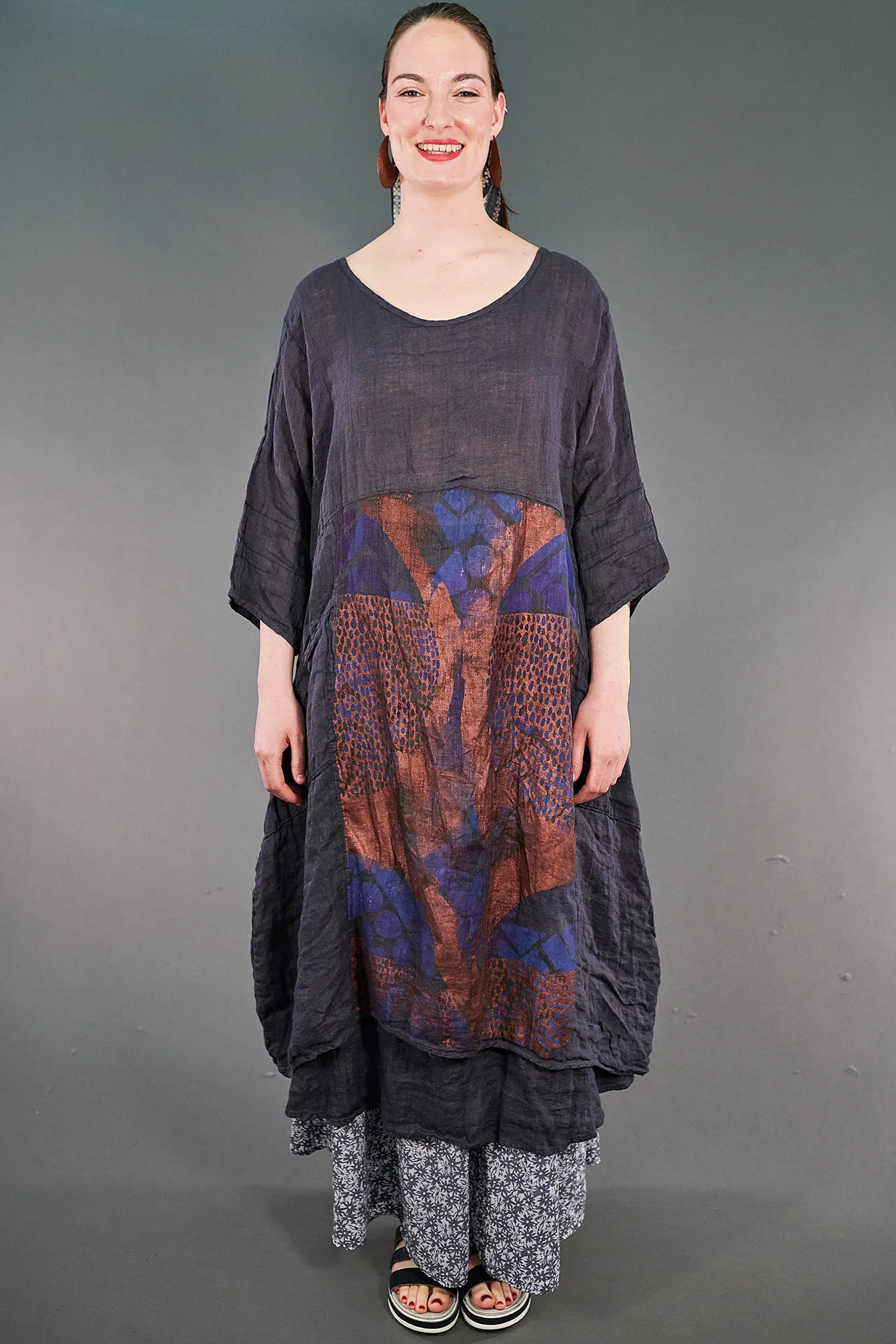 7114 Wave Dress Shadow-P