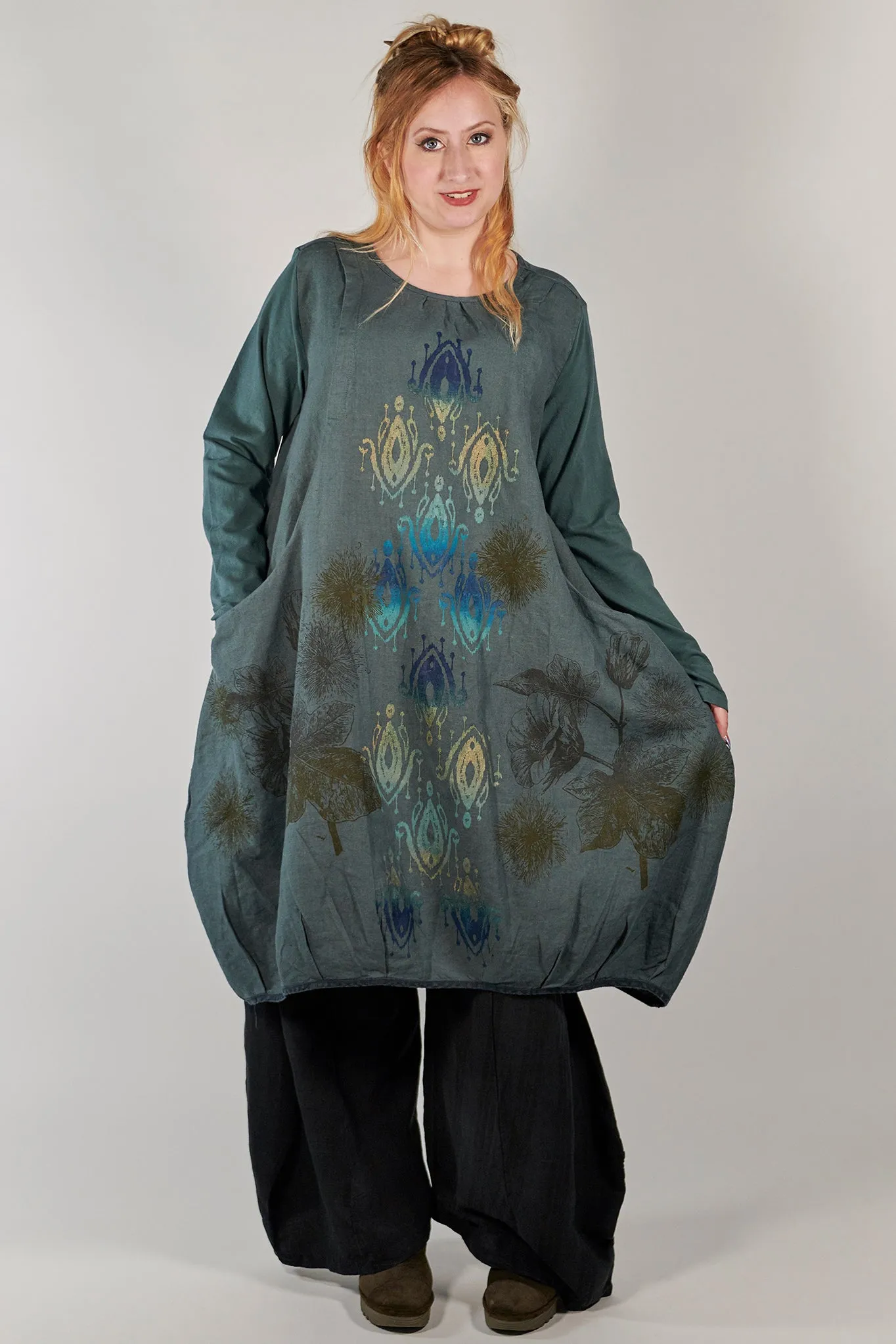 7205 Studio Dress Petrol-P