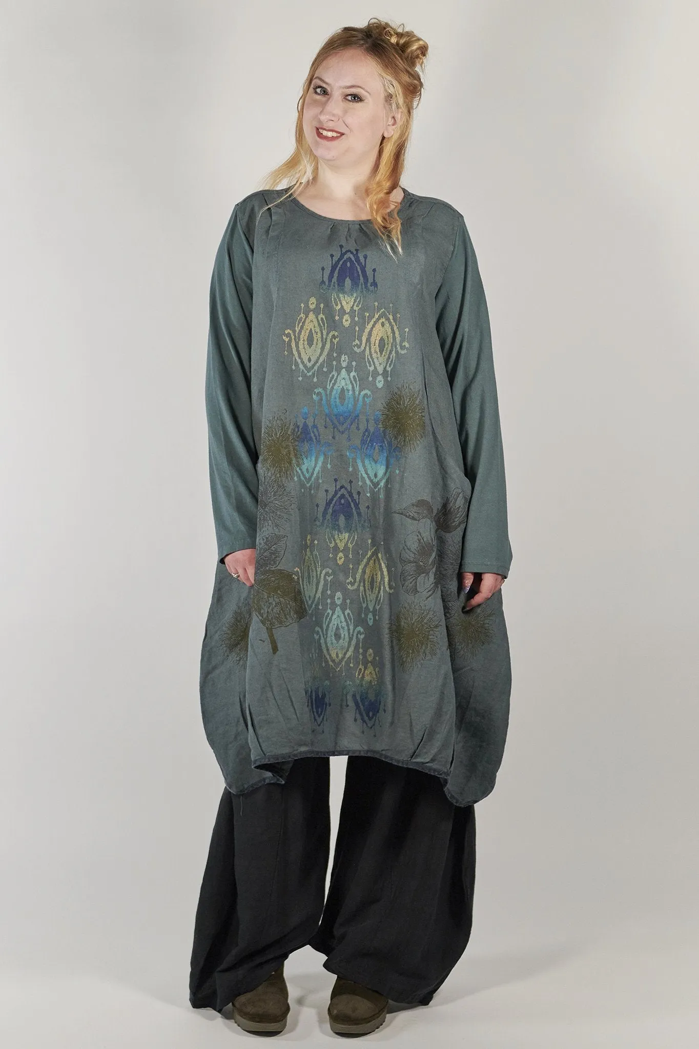 7205 Studio Dress Petrol-P