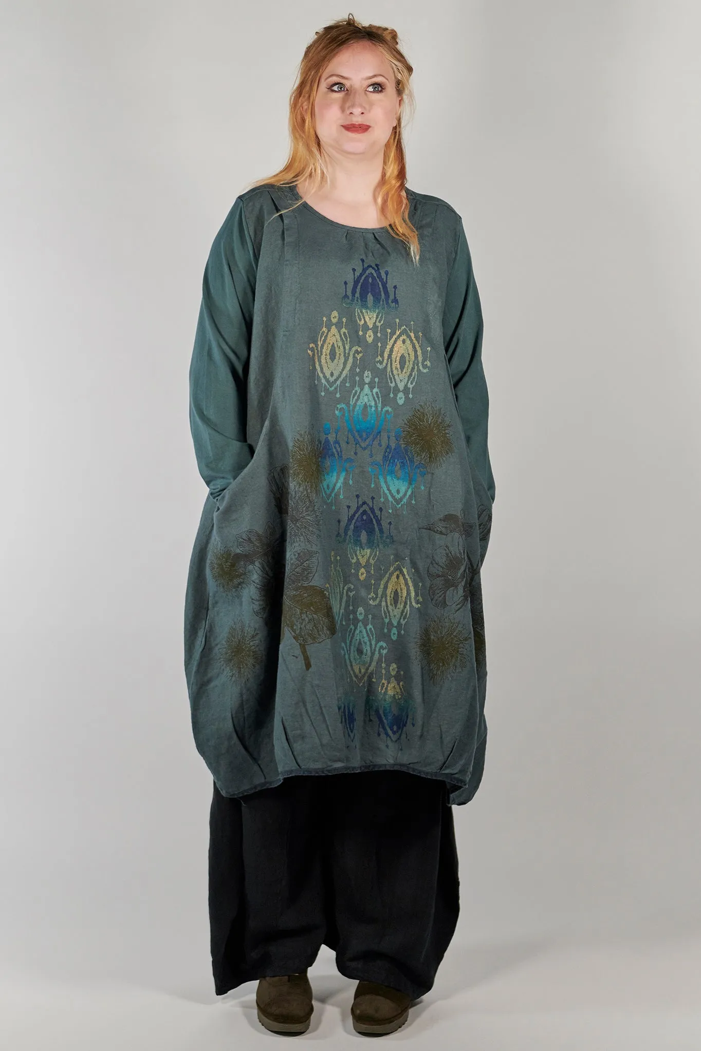 7205 Studio Dress Petrol-P