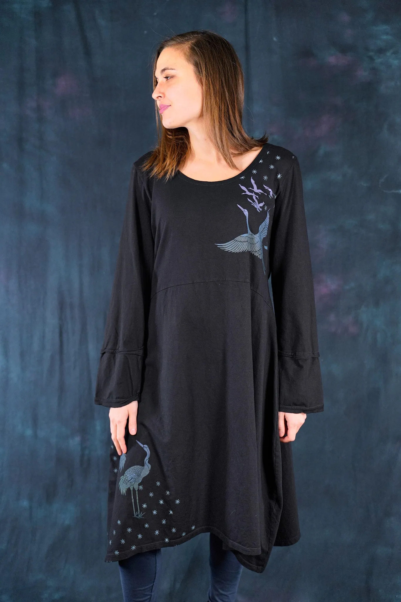 7230 Amelie Dress Francesca Black-P