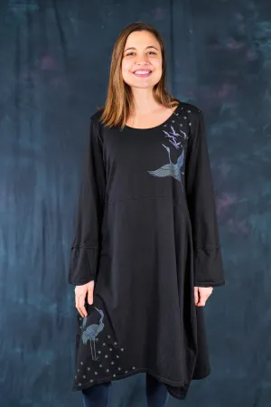 7230 Amelie Dress Francesca Black-P