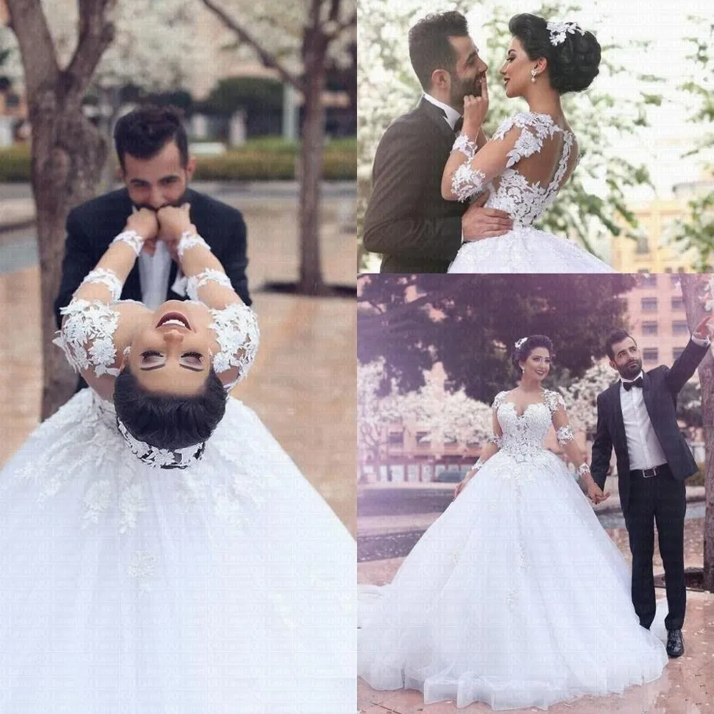 A Line Wedding Dresses Plus Size Wedding Gowns