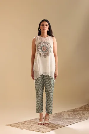 Aarani Appliqued Kurta Set
