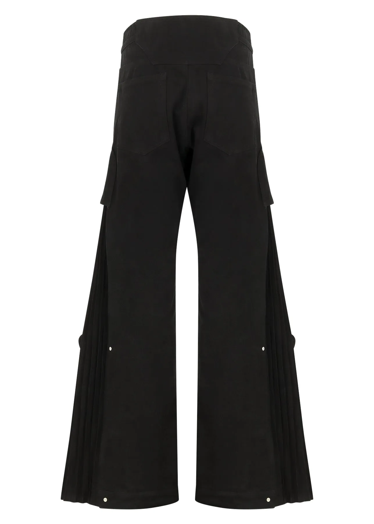 ACCORDION COTTON PANTS