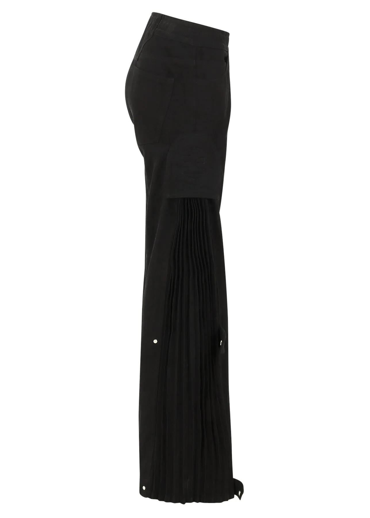 ACCORDION COTTON PANTS