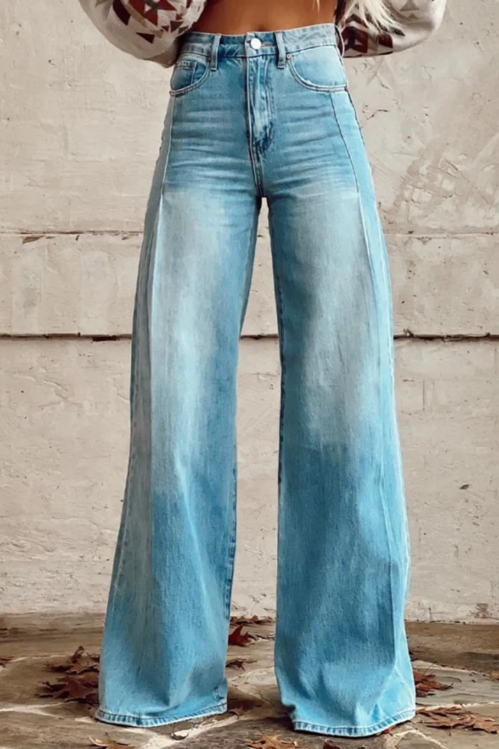 Alberta - Printed Wide-Leg Pants