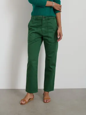 Alex Mill - Neil Pant in Herringbone Emerald