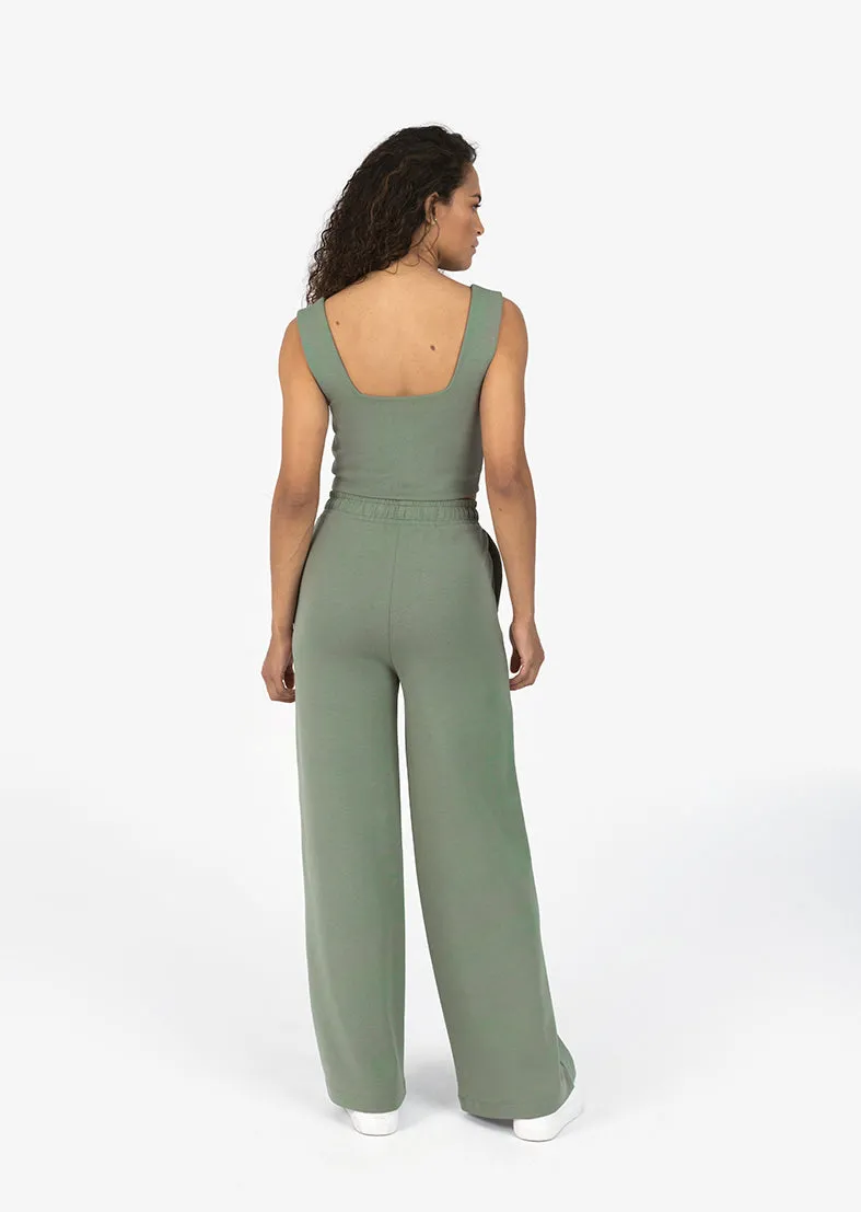 All-Around Lounge Square Tank Khaki FINAL SALE