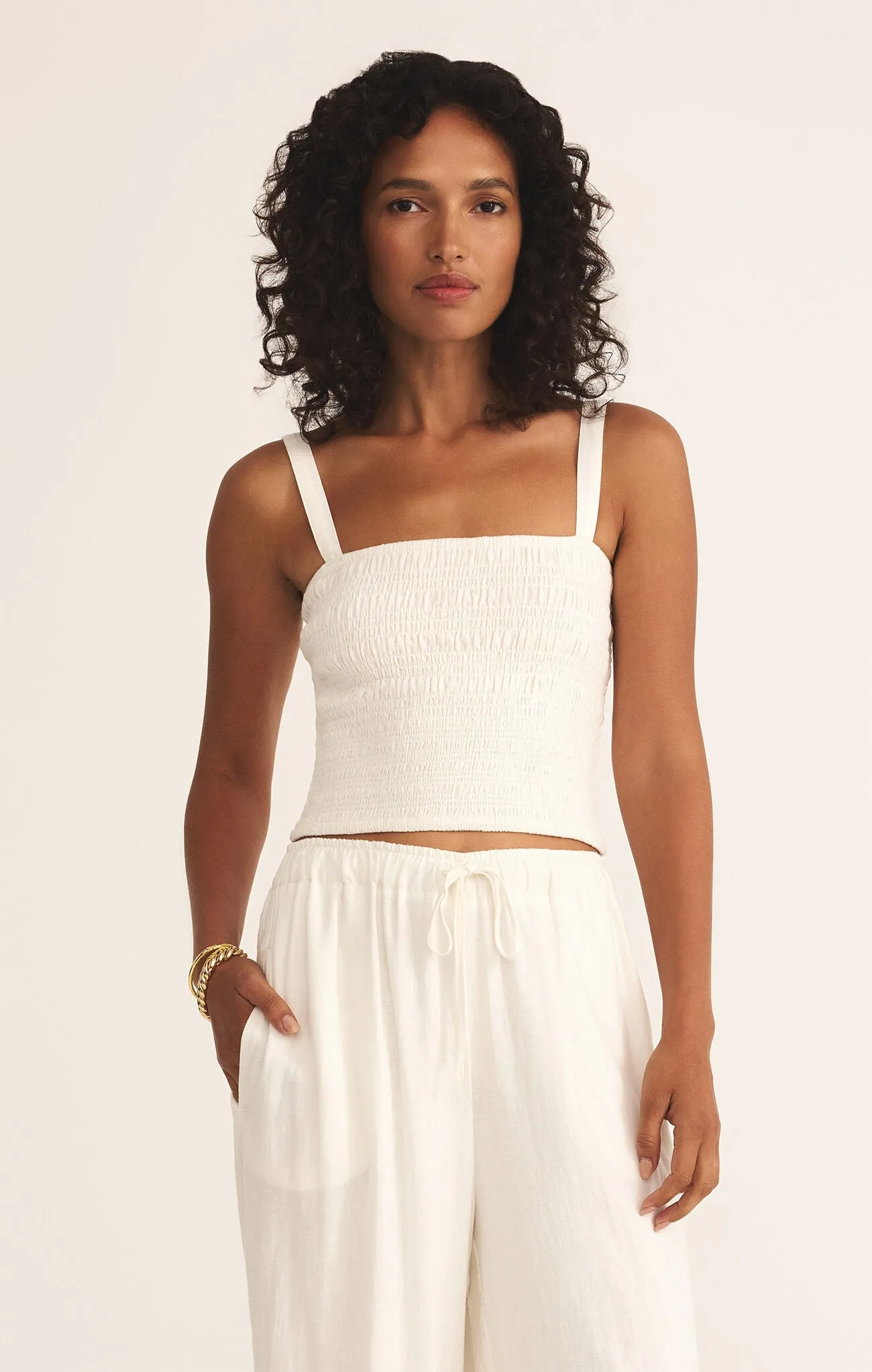 Amelie Linen Top