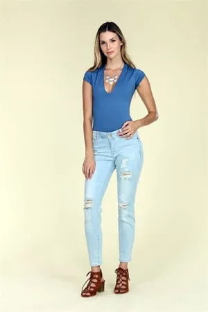 American Blue -Distressed Cotton Jeans - Pack of 12