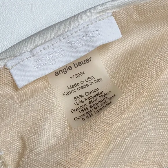 Angie Bauer Lucia Bralette ivory Lace Small