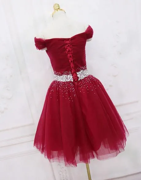 Anneprom A-line Cap Sleeve Beaded Short Prom Dress Lilac Homecoming Dress APH0111