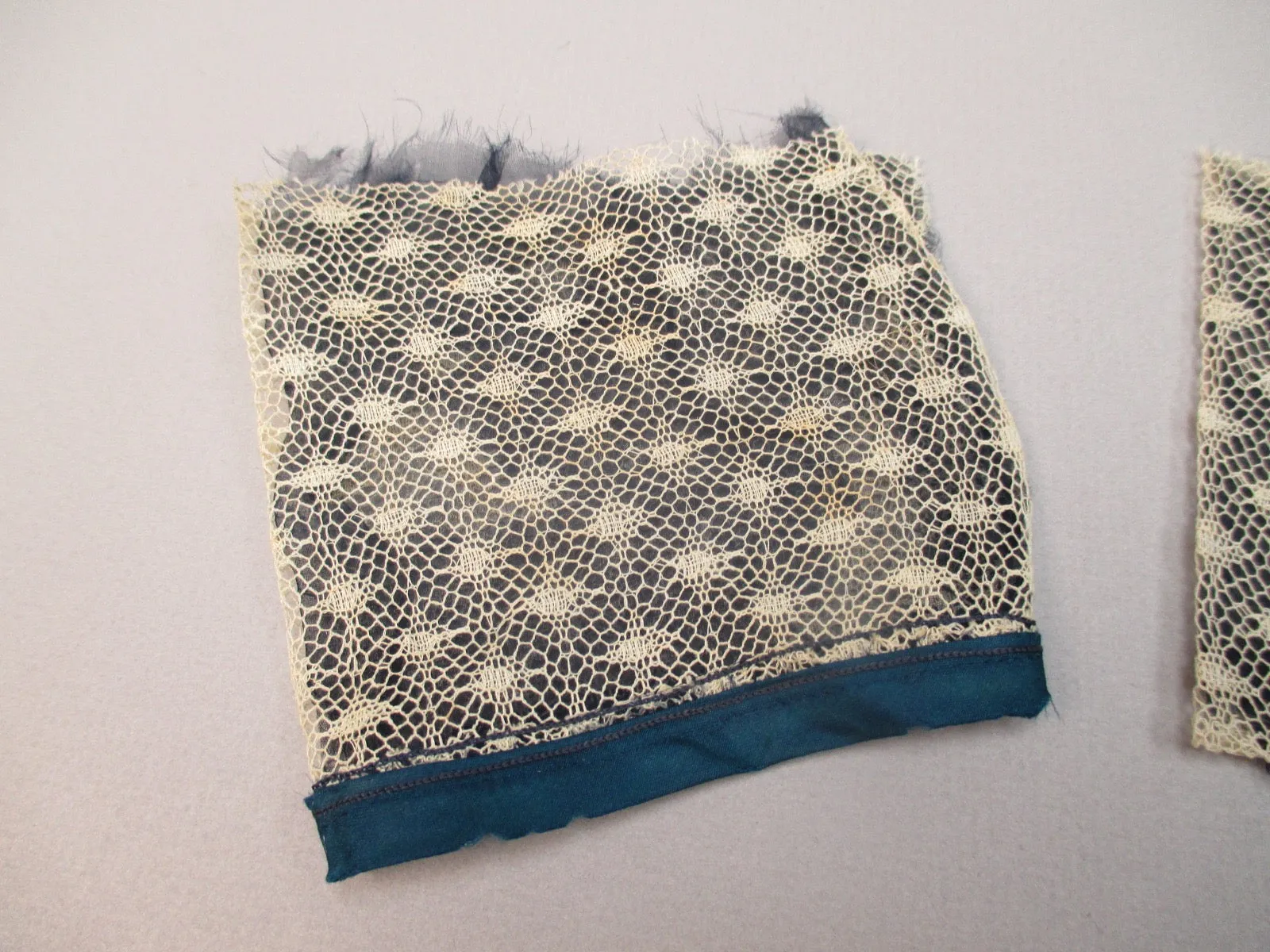 Antique Victorian lace sleeve remnants