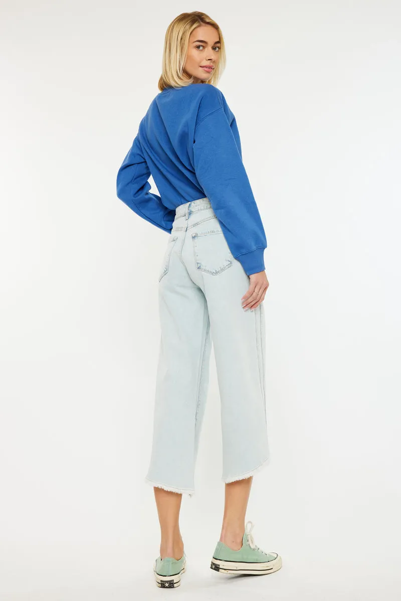 Arnie High Rise Crop Gaucho Pants