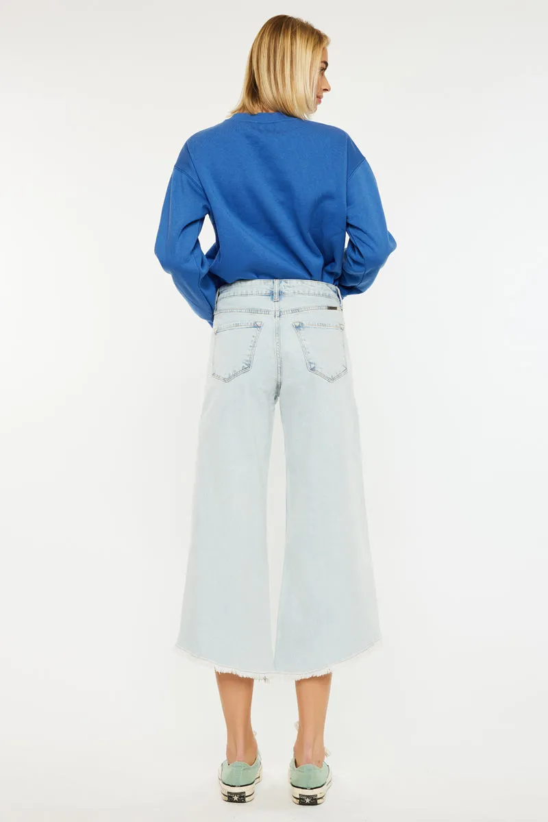 Arnie High Rise Crop Gaucho Pants