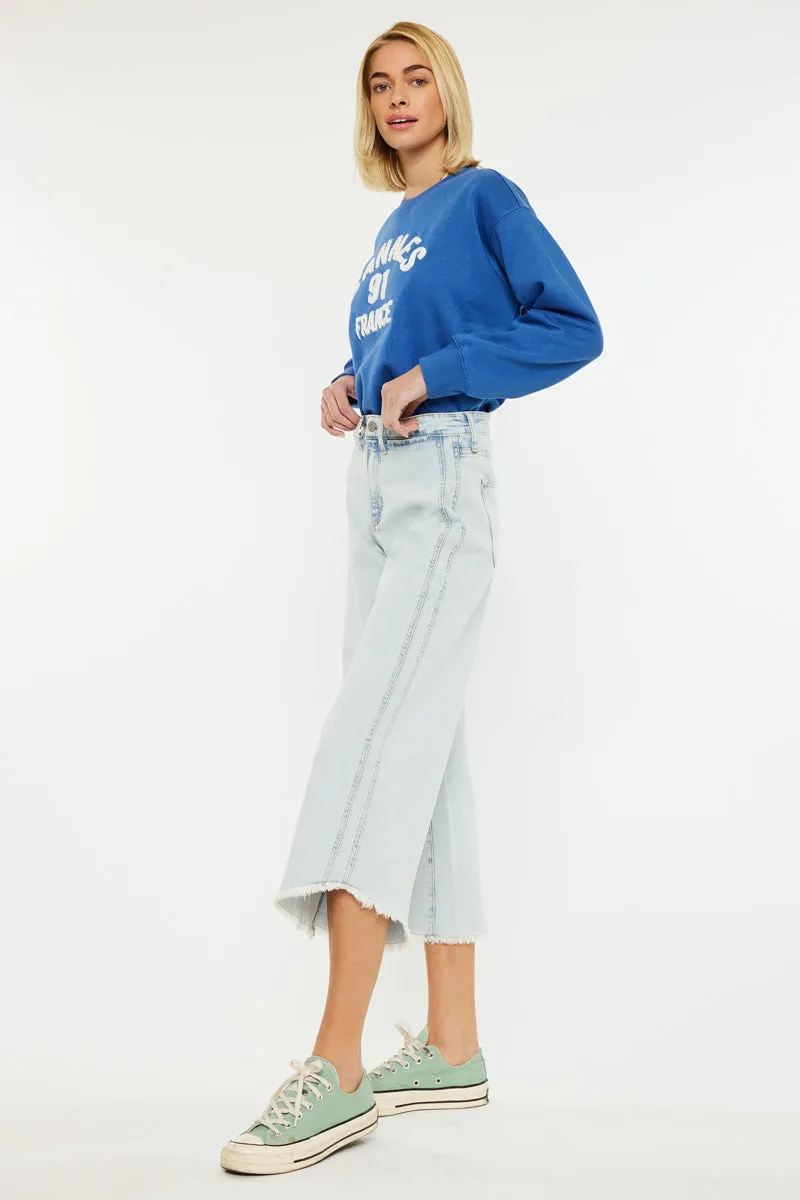 Arnie High Rise Crop Gaucho Pants