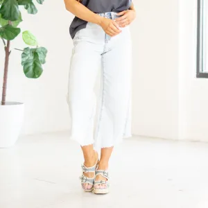 Arnie High Rise Crop Gaucho Wide Leg